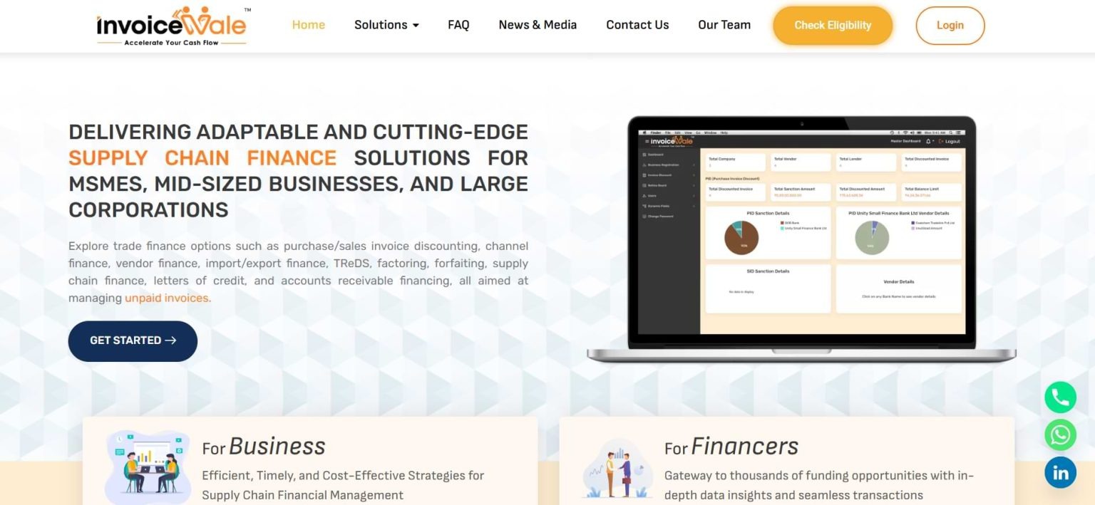 InvoiceWale website